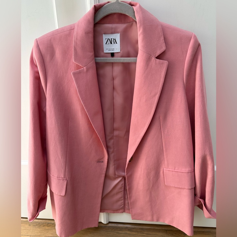 Zara Pink Blazer